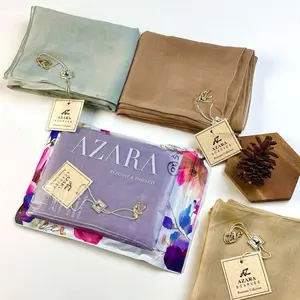 ￼Paris Azara Logo SWAROSKI Segi Empat Paris Jadul Premium