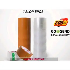 LAKBAN BENING 1 PCS 45MM*90Y TAPE MURAH Super Lighting