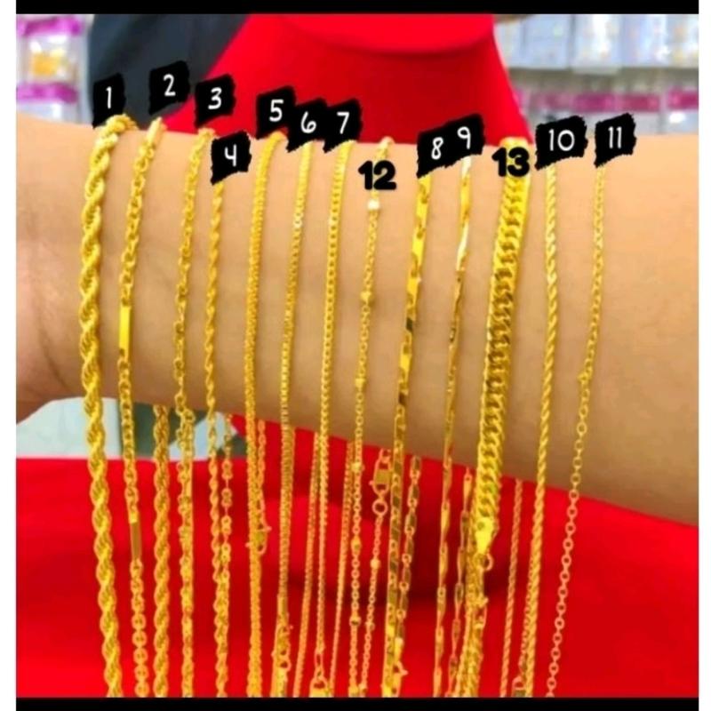 KALUNG DUIT KOIN 91 KUNING EMAS 24K AWET D PAKAI HARIAN 0
