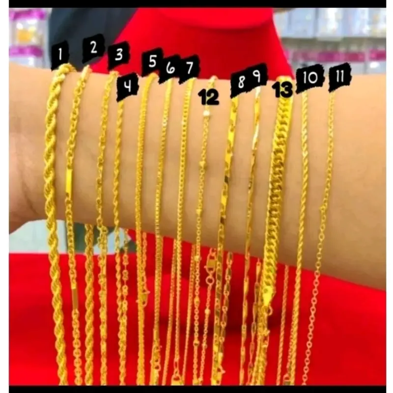 KALUNG DUIT KOIN 91 KUNING EMAS 24K AWET D PAKAI HARIAN 0