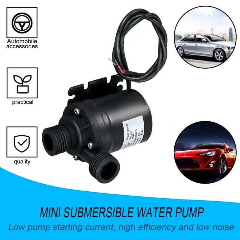 Máy bơm nước hồ bơi di động đa chức năng, 12V 24V DC, tiếng ồn thấp, siêu yên tĩnh, động cơ không chổi than năng lượng mặt trời, chìm 5