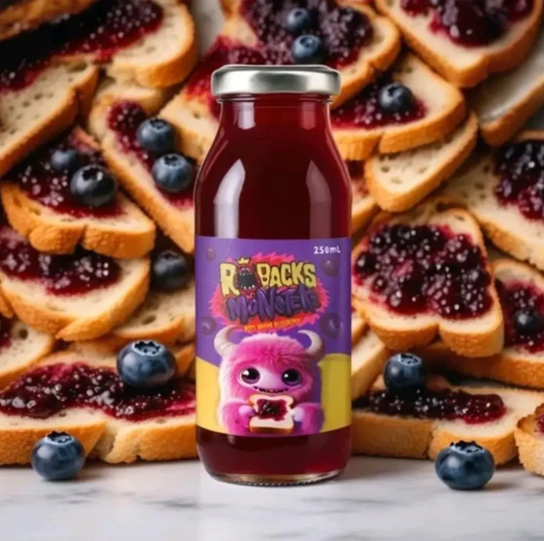 [ROBACKS] [BLUEBERRY] Sirup Konsentrat Buah Alami - Minuman Segar dari Buah-buahan Segar untuk Kesehatan Anda