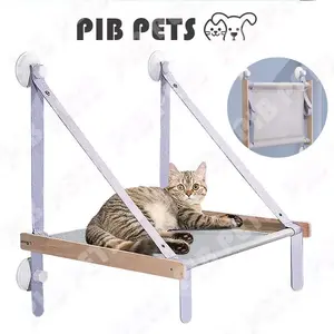 2-In-1 Tempat Tidur Kucing Gantung Hammock Kucing Jendela Window Mounted Cat Bed Cat Window Hammock Gantung