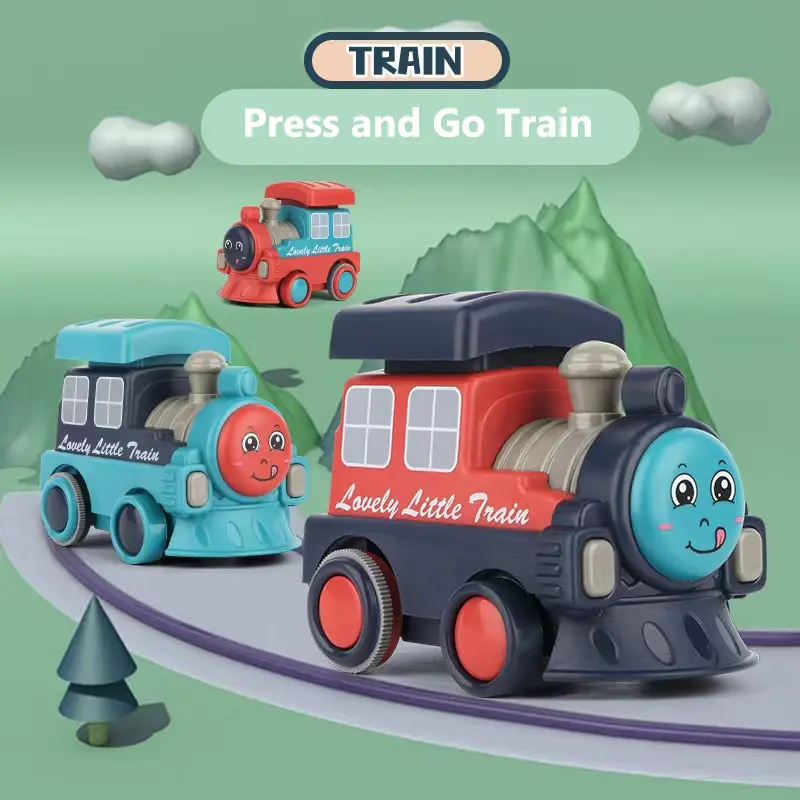 Thomas Mainan Kereta Api, Tekan Dan Pergi, Hadiah Ideal, untuk Kanak-kanak Toy