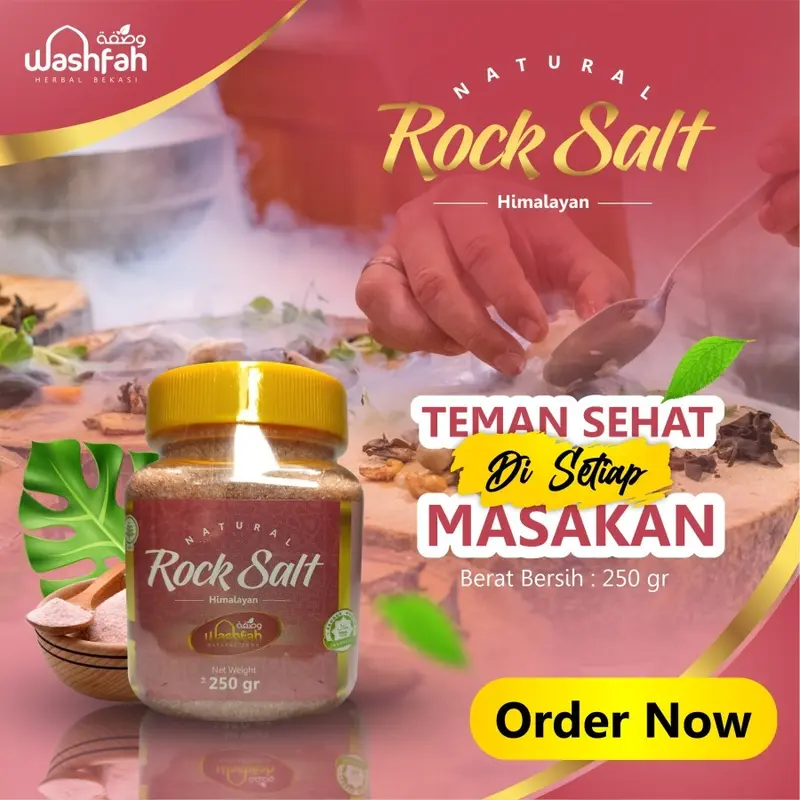 Garam Himalaya 250 Gram Toples Pink  - Salt Masakan 4
