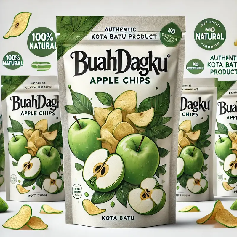 Keripik Apel BUAHDAGKU camilan sehat kripik khas kota batu Snack Cemilan 2