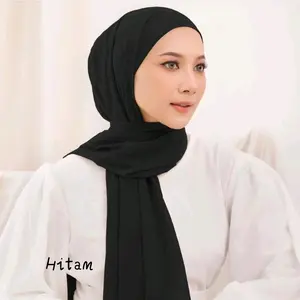 Pashmina INNER 2in1 Ceruty Baby doll/ Pashmina Instan/ Pashmina INNER Arab/ Kerudung Muslim Pashmina INNER 2in1 Ceruty Baby doll/ Pashmina Instan/ Pashmina INNER Arab/ Kerudung Muslim