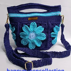 TAS RAJUT HANDMADE {navy}