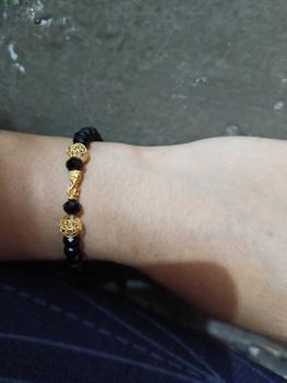 Product Review of Gelang model bola kerawang variasi manik dan tali Bracelets from s**y 0