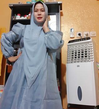 Product Review of BELIFI I RUMI SYARI ORGANZA PREMIUM MUSLIMAH MEGA COLLECTION Cantik Gamis Nyaman Elegant Hanya Boleh Dicuci Dengan Tangan Panjang Dress Hitam Maxi Dewasa • simpel Baju Gamis from s**8 0