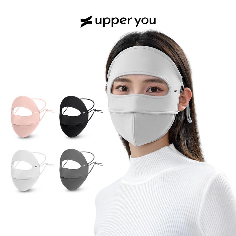 Khẩu Trang Chống Nắng Full Mặt 2 Lớp UPF50+ Mỏng Nhẹ Mịn Mát UPPER YOU Thoáng Khí - FM02