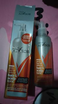 Product Review of Makarizo Advisor Hair & Scalp Tonic 240mL - 2 in 1 Untuk Rambut Rontok dan Ketombe / Memperkuat Akar Rambut from K**8 2