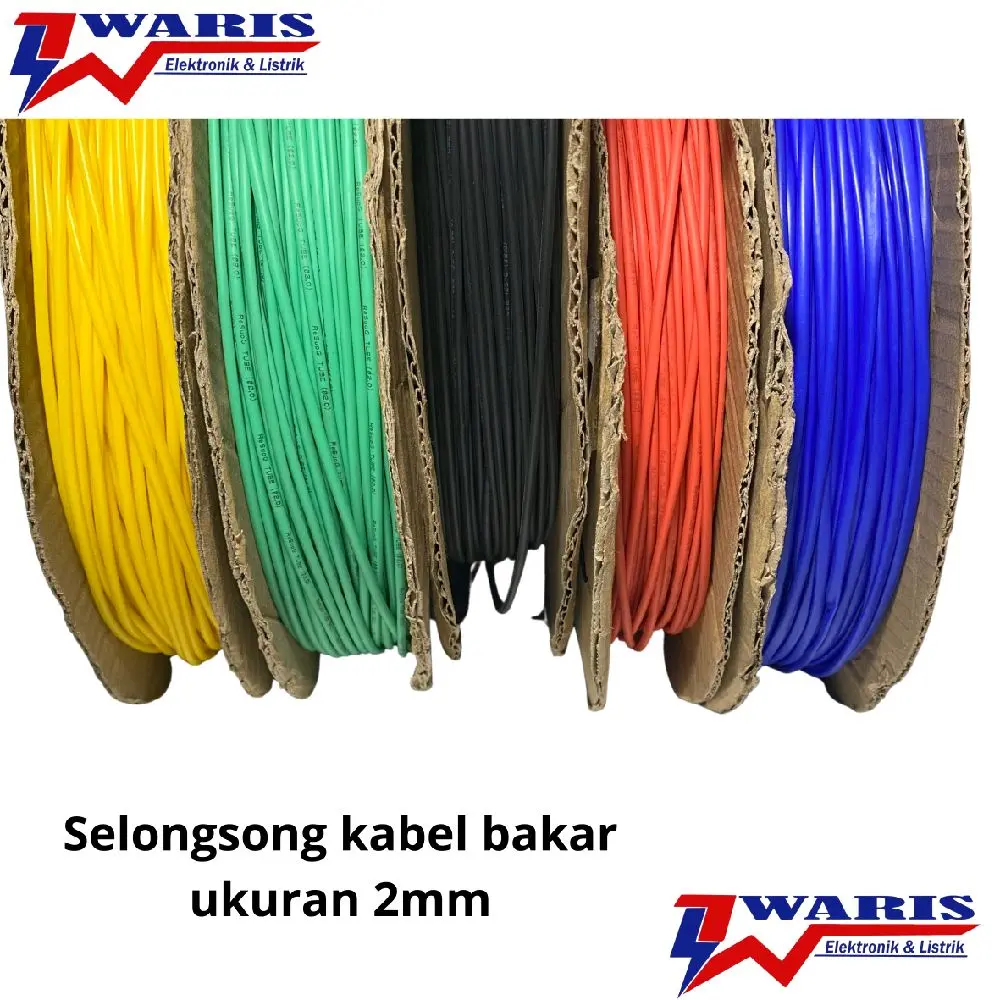Selongsong/Isolasi/Selang Bakar Warna 2 MM