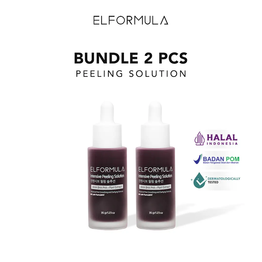 ELFORMULA Bundle 2pcs Intensive Peeling Solution - Peeling Serum with AHA BHA PHA