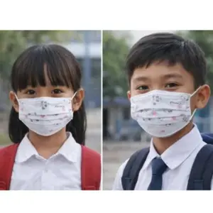 Masker Anak motif Lucu 3 layer