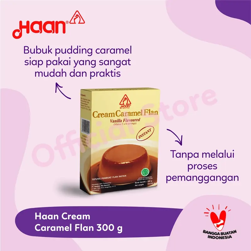 HAAN CREAM CARAMEL FLAN 300gr 1