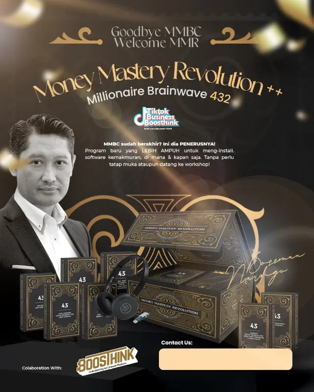 Money Mastery Revolution 432 ++TIKTOK BISNIS BOOSTHINK (Limited Edition)