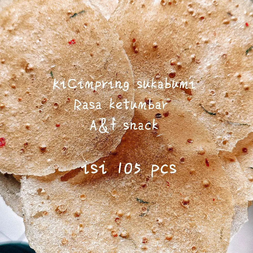 Kicimpring mentah rasa ketumbar Original 1kg