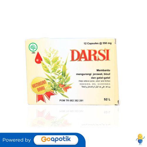 Gambar BOROBUDUR DARSI BOX 12 KAPSUL dari Apotek Sinar Farma Rappocini by GoApotik Kota Makassar Tokopedia