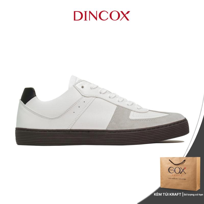 Giày Sneaker Da - GAT Shoes Nam Nữ DC36 White Purple Dincox Shoes Unisex - Giày Đế Bằng