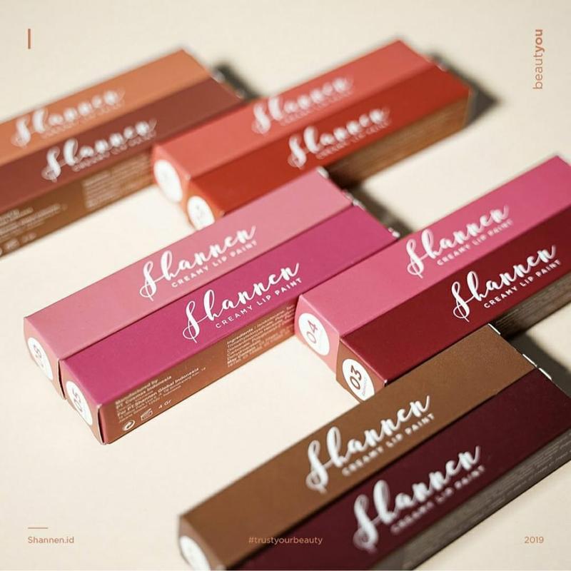 (NO 01-15 ) BISA COD / LIPSTIK SHANNEN LIP CREAMY LIP PAINT LIP MATTE SHANEN BPOM LIPSTICK 0