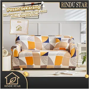 Cover sofa elastis hood nordic simple style sarung sofa Seater 1/2/3/4  sofa Cushion Protector Cover