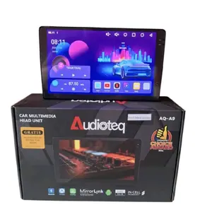 Head unit android 10 inch audioteq AQ-A9 ram 2+32 incell black screen support android auto carplay