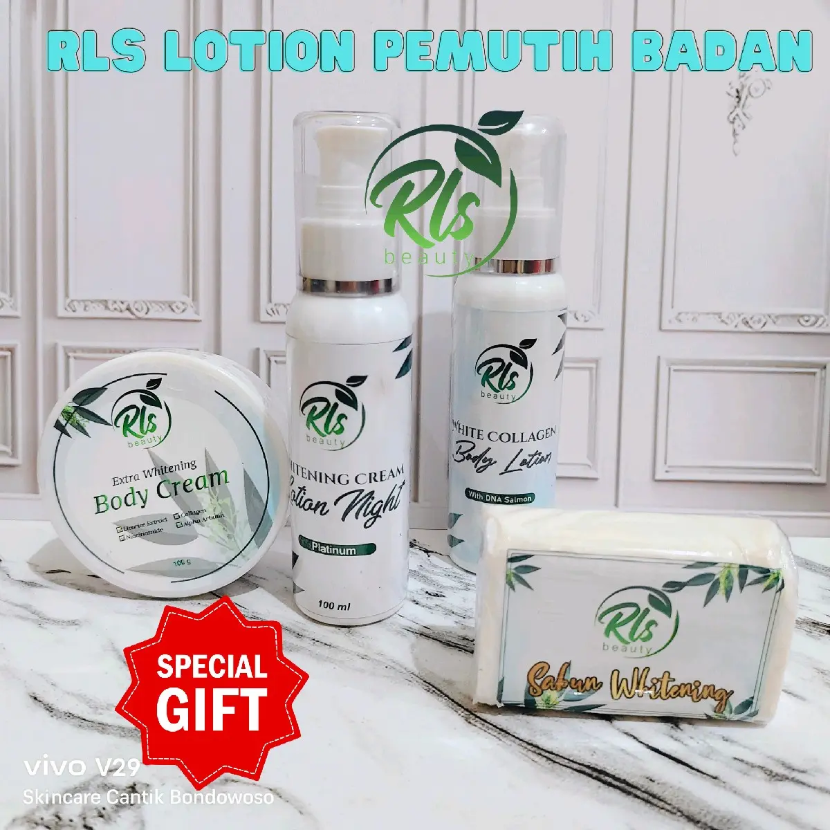 RLS BEAUTY LOTION PEMUTIH