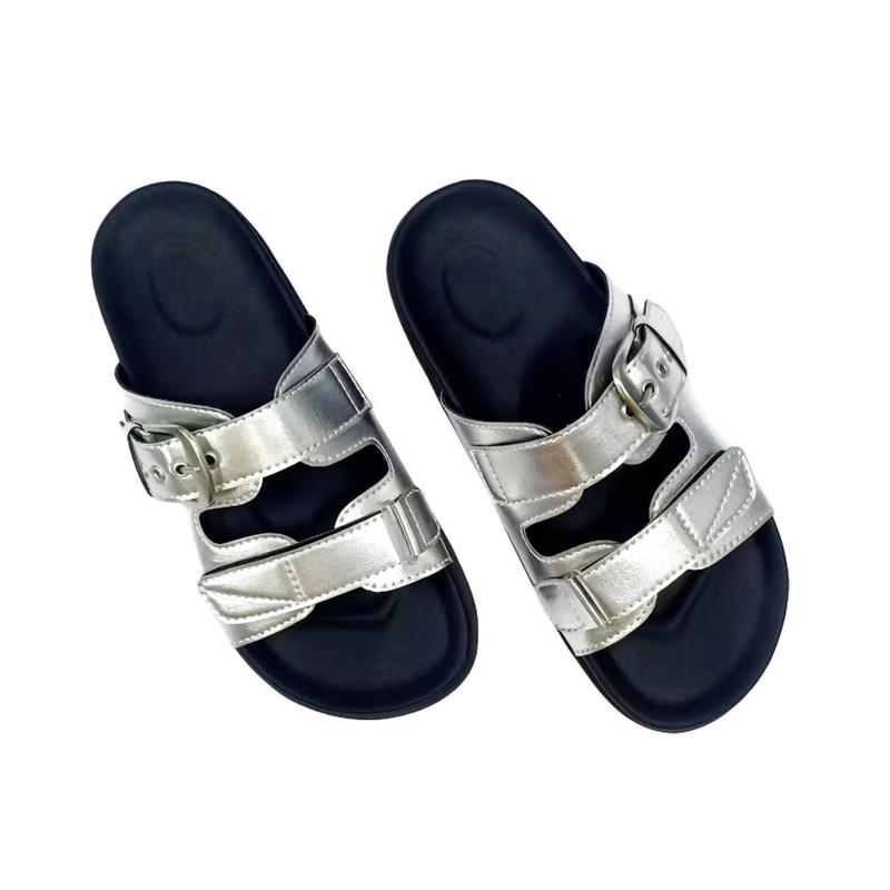 Product Introduction of Sendal Karet Wanita Silver Selop Anti Selip Series Eva Rubber Ringan Empuk - Shoes, Cewek Sandal Jepit 2
