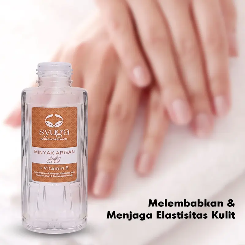 Syuga Minyak Zaitun - Perfume Body Oil dengan Vitamin E (Menyamarkan Stretch Marks dan Bekas Luka) Minyak PIjat Olive Oil | Minyak Argan | Minyak VCO | Minyak Jojoba 4