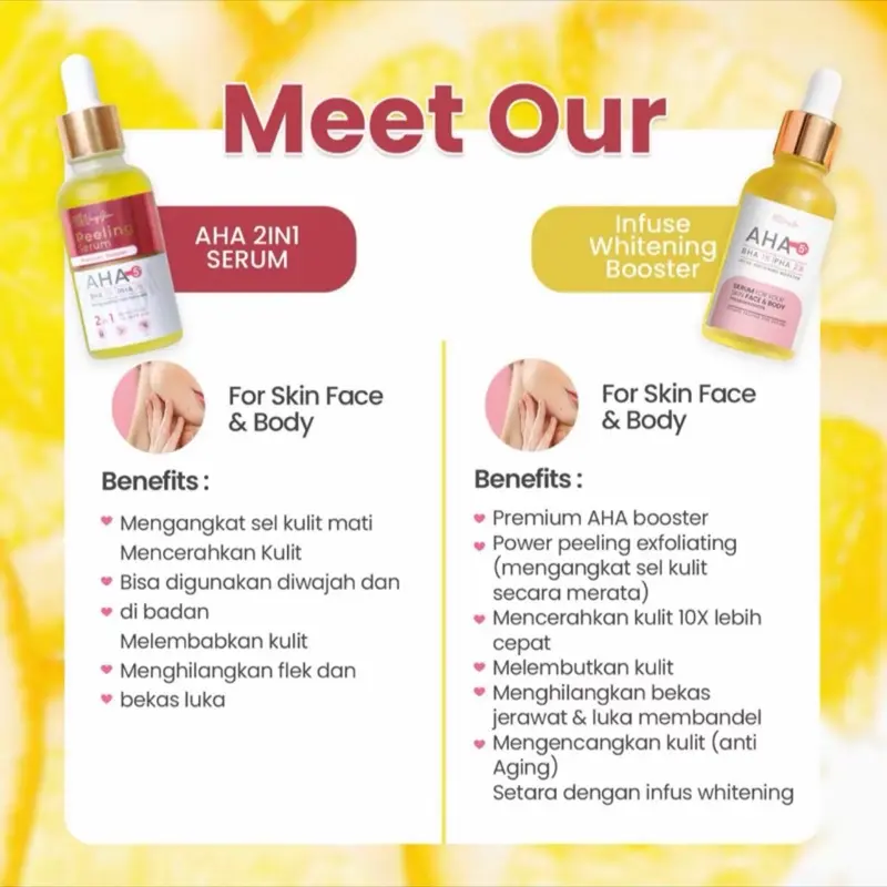 Vincy Glow Peeling Serum Aha Booster Exfoliating 30 ml 1