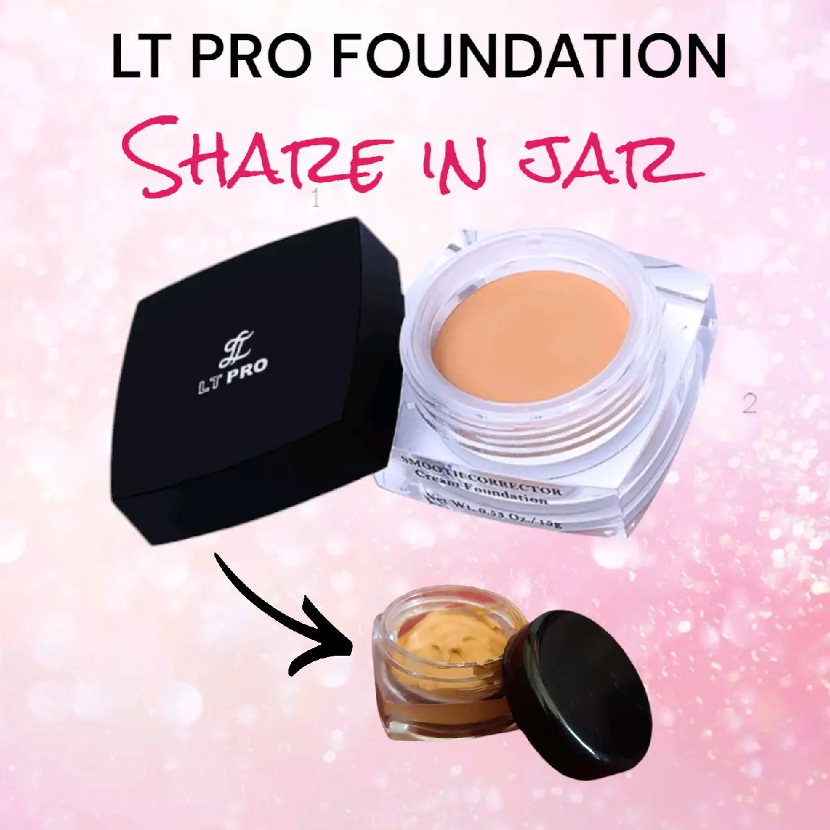 LT Pro Share in jar 3gr #LT Pro Foundation Wajah