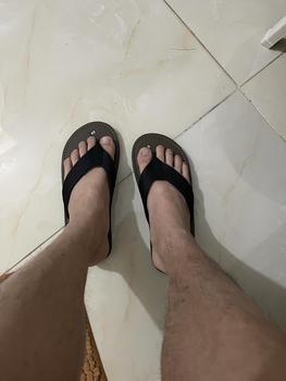 Product Review of COOPER SHOP Dép Xỏ Ngón Quai Vải , May Đế Cao Cấp Đế Bằng Cao Su Đồng Nam Nhung depnam Slipper DéP dibien Sandal, dép lào sanpham moi from 𝑪**𝒈 𝑩**🐝 0