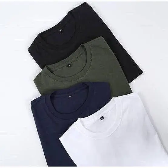 50RB DAPAT 2 KAOS POLOS || KAOS POLOS COTTON COMBED 30S PREMIUM LENGAN PENDEK / PRIA WANITA UNISEX / DEWASA OBLONG 7