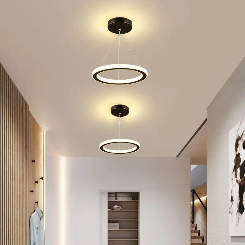 Lampu Gantung Mini LED 3 Warna Adjustable - Modern Minimalis untuk Ruang Tamu Kamar Balkon Lorong 2