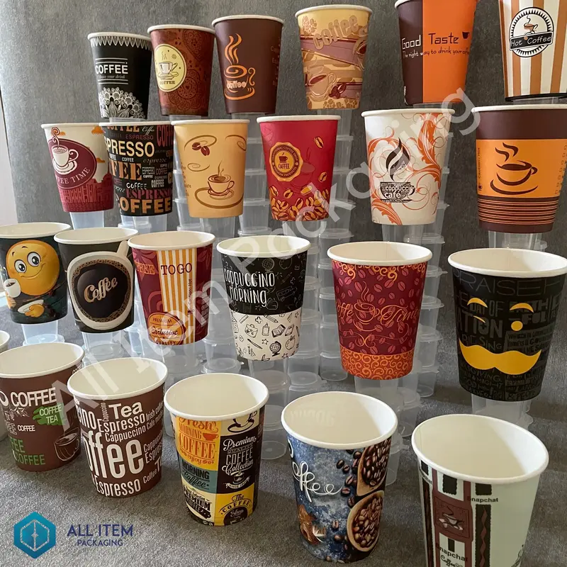 PROMO!!! Paper Cup 8 Oz KOPPU Generik Motif @50 Pcs 2