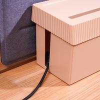 Gambar AZKO Stora Kotak Organizer Penyimpanan Kabel Square Cable Storage Box Organizer Tempat Stop Kontak Kotak Kabel Listrik Charger Dengan Tutup - Cokelat dari AZKO ID Kota Cirebon 4 Tokopedia