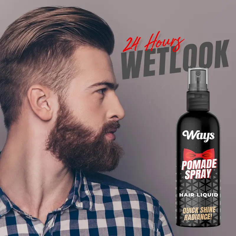 WAYS Pomade Spray / Pomade Cair / Pomade Semprot / Minyak Rambut / Pomade Hair Liquid - 75 ml 1