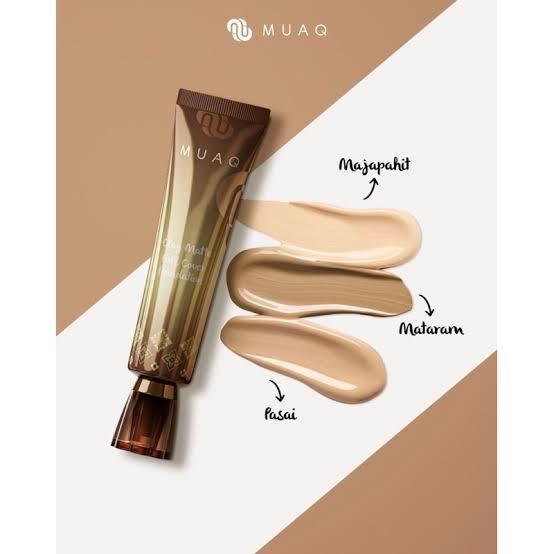MUAQ Clay Matte Foundation 1