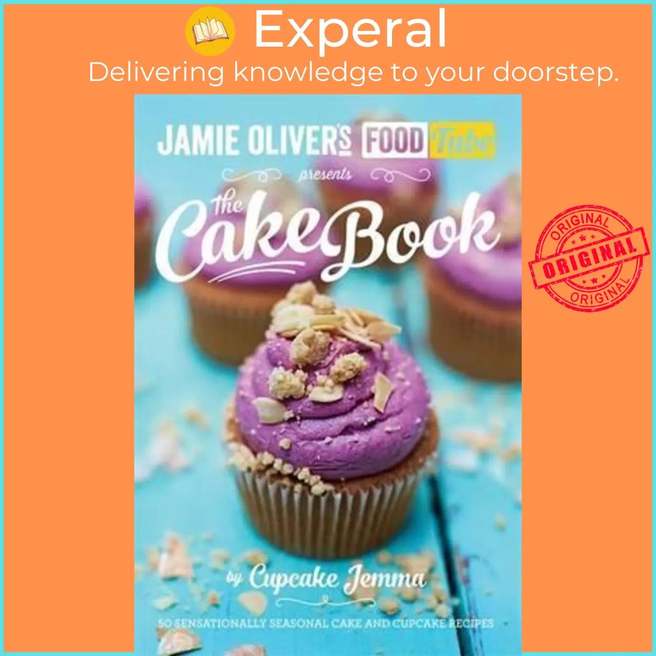 Jamie's Food Tube: The Cake Book by Cupcake Jemma (UK edition, paperback) - 9780718179205