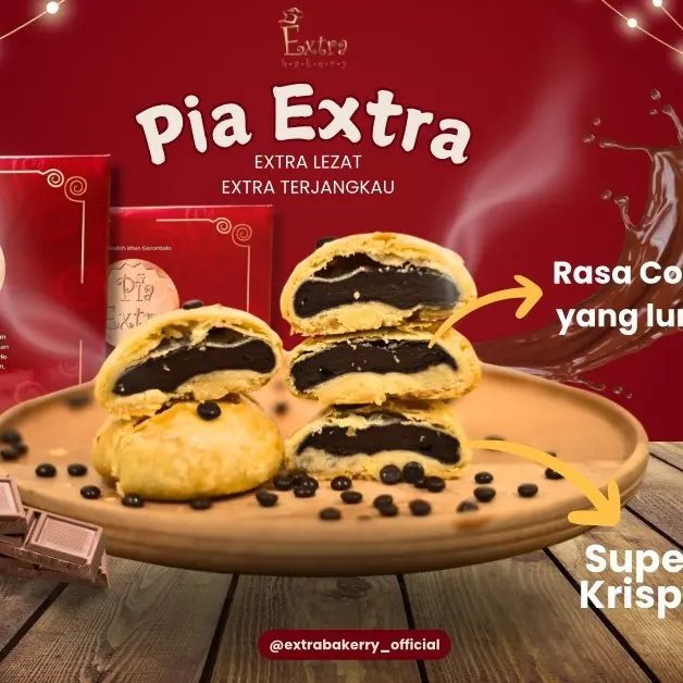 Pia Extra ”Rasa Coklat”,( Extra Lumer Extra Lezat Extra Terjangkau) 0
