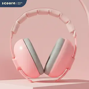SCOORA Cronos Lite Baby Earmuff - Soft Pink