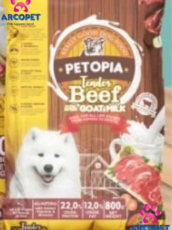 PETOPIA  DOG DRY FOOD - 800GR - 1KG - MAKANAN ANJING 1