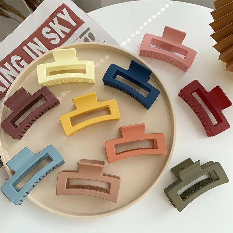 MAEROSE / Ji Hyo Hairpin / Jepit Rambut Persegi 8.5cm / Square Korean Hairpin 4