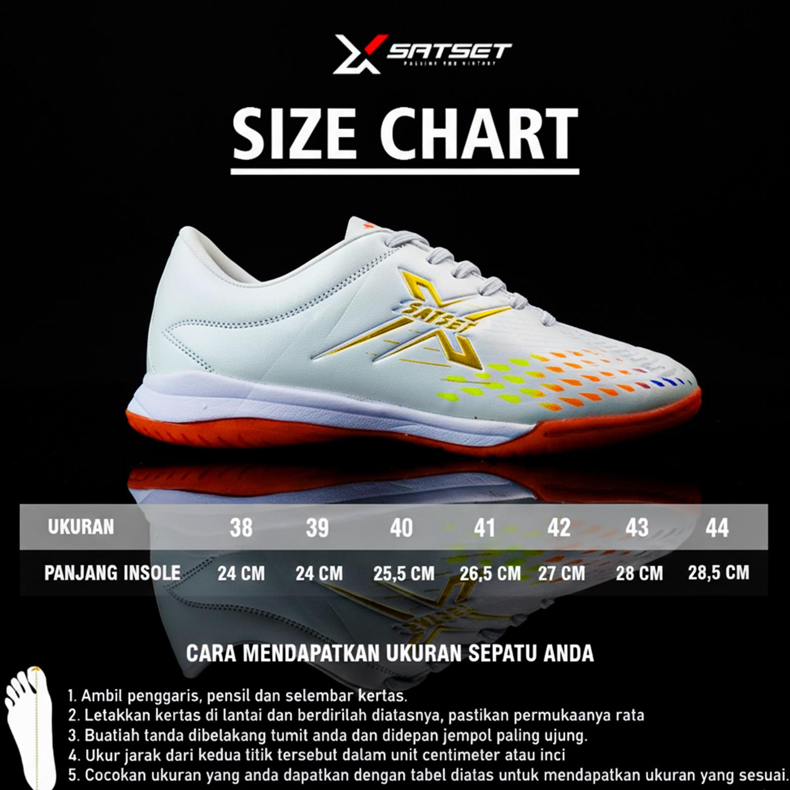 Sepatu Futsal Satset X Jagabaya FG Futsal Original