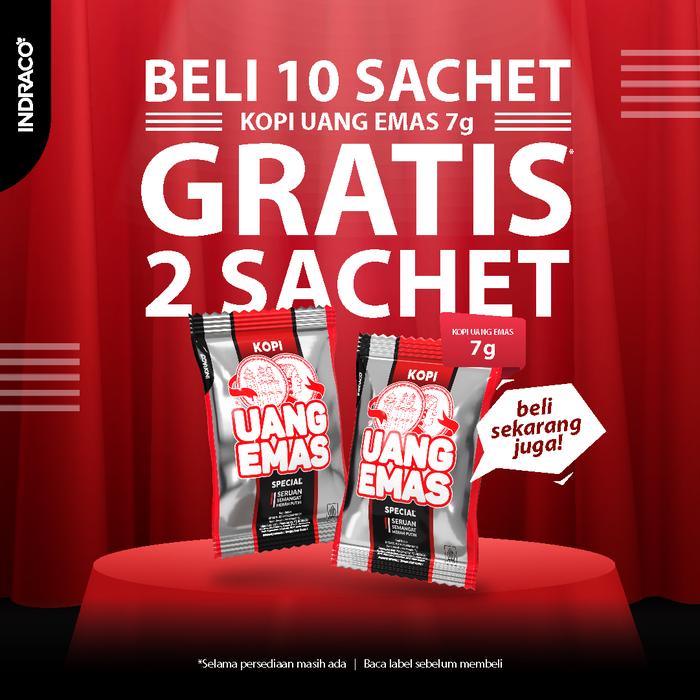 Gambar Uang Emas Kopi Special (10 sachets x 7g) dari INDRACO Store Kab. Gresik Tokopedia