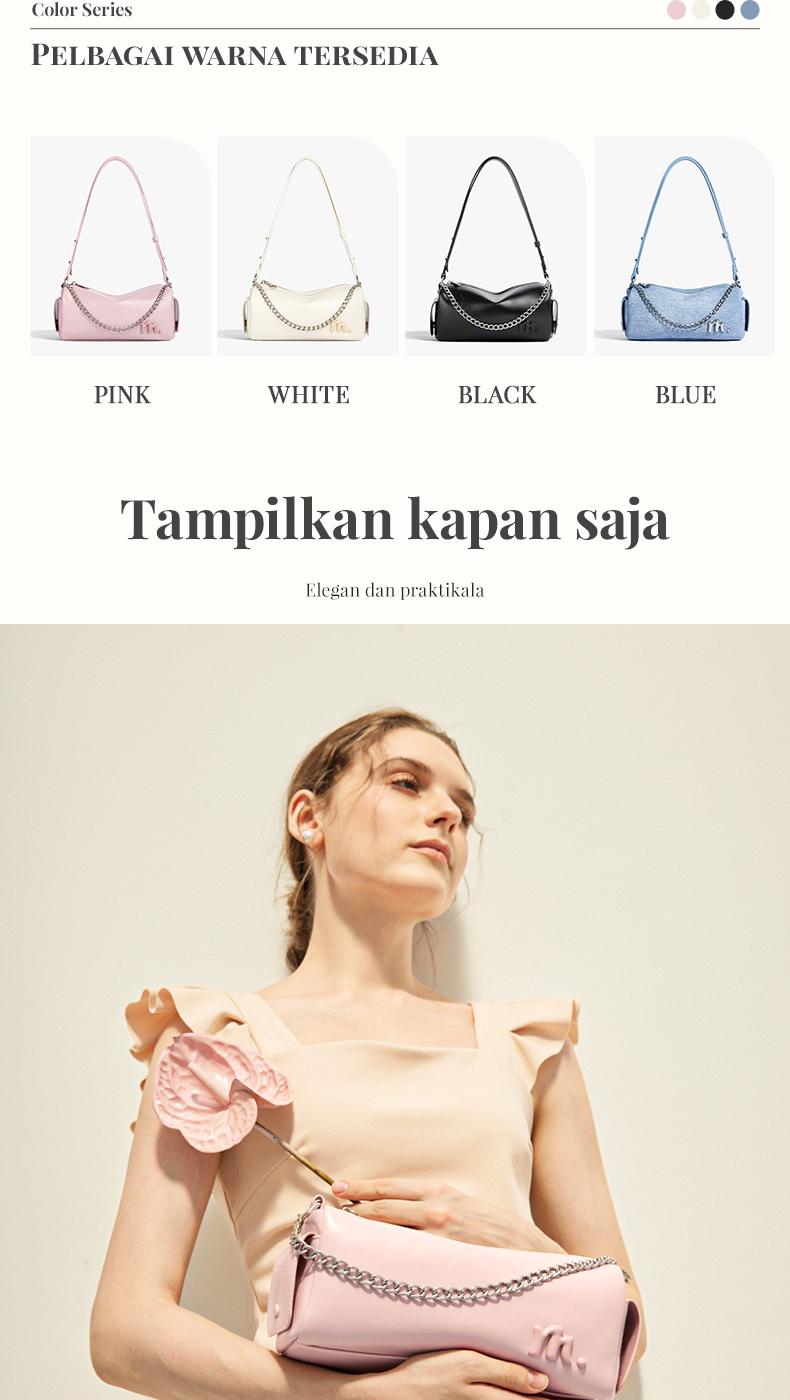 Product Introduction of MOSSDOOM Tas Selempang Bag Maelys Bag Fashion Shoulder Tas Bahu Nyaman 23