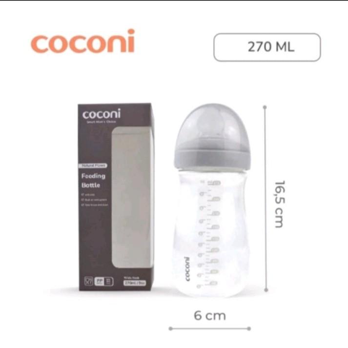 Coconi Wide-neck Baby Bottle 150ml / 270ml | botol susu bayi 3