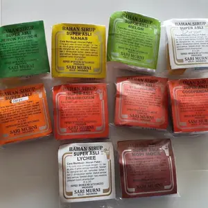 Resep Sirup Murni Solo isi 5pcs bisa mix varian