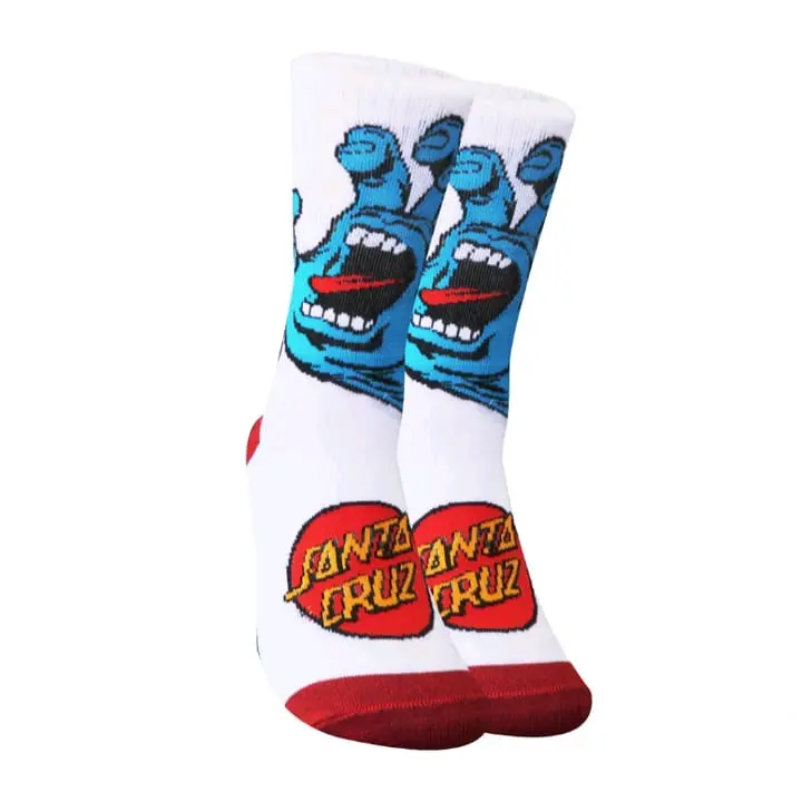 Kaos Kaki Santa Cruz Putih Tangan Dewa Premium